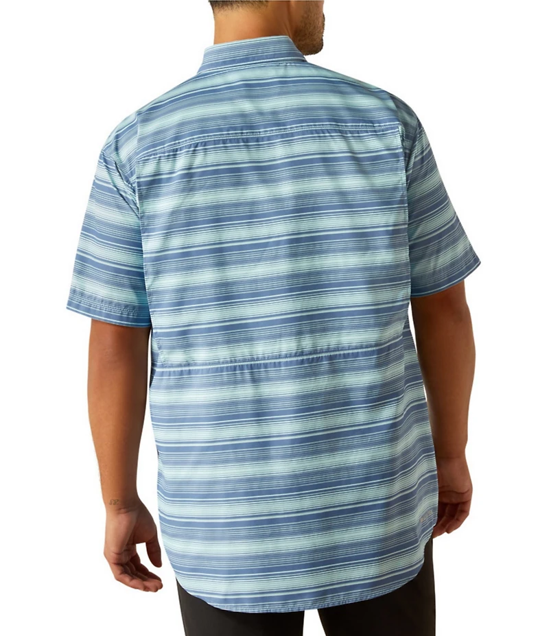 Ariat Men's VentTEK Outbound Classic Fit Stripped Shirt
