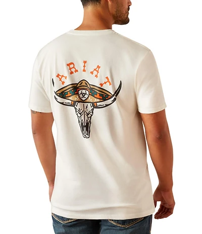 Ariat Mexicali Steer Short Sleeve Graphic T-Shirt