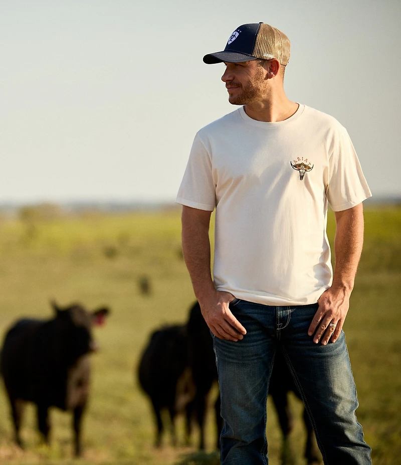 Ariat Mexicali Steer Short Sleeve Graphic T-Shirt