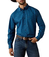 Ariat Niven Classic Fit Paisley Printed Wrinkle Free Woven Shirt