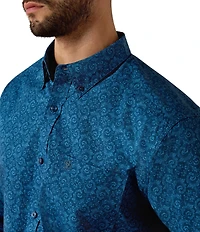 Ariat Niven Classic Fit Paisley Printed Wrinkle Free Woven Shirt