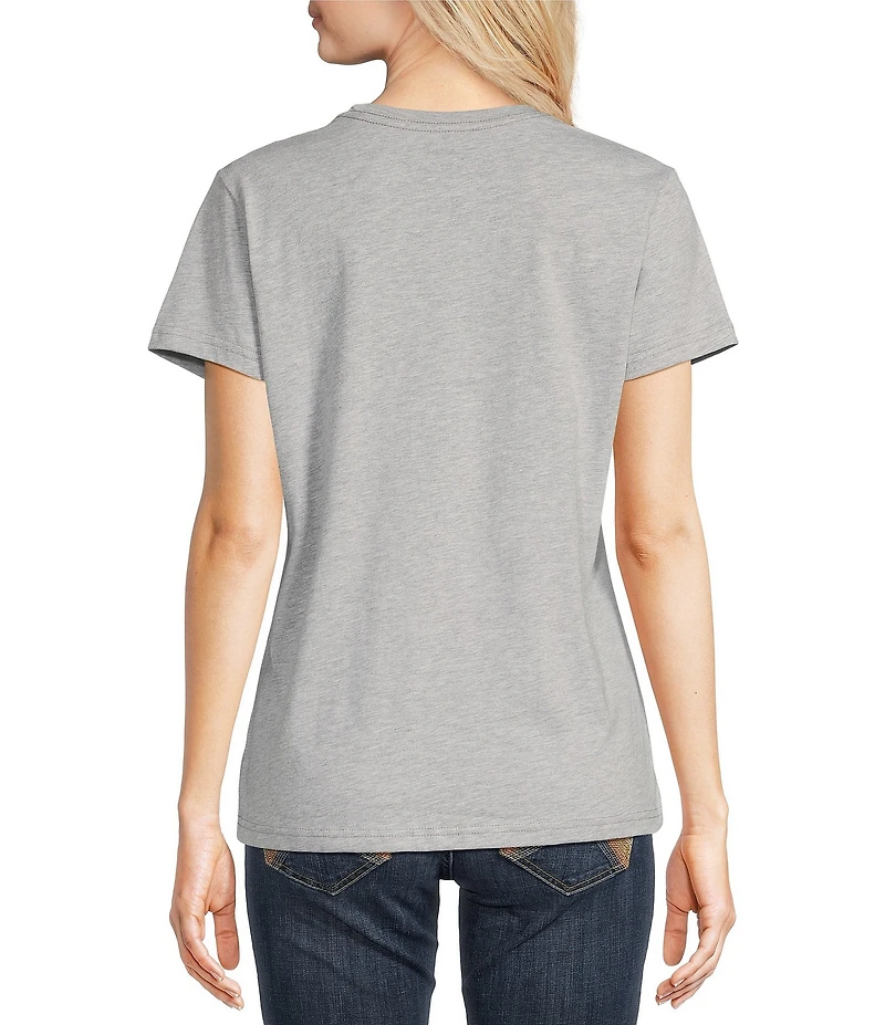 Ariat Old School Script Crew Neck Short Sleeve T-Shirt