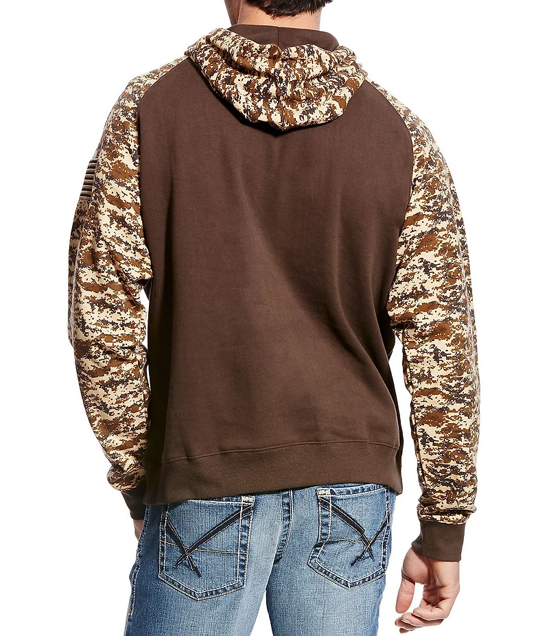 Ariat Patriot Camo Print Hoodie
