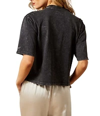 Ariat Pearl Embellished Crew Neck Short Sleeve T-Shirt
