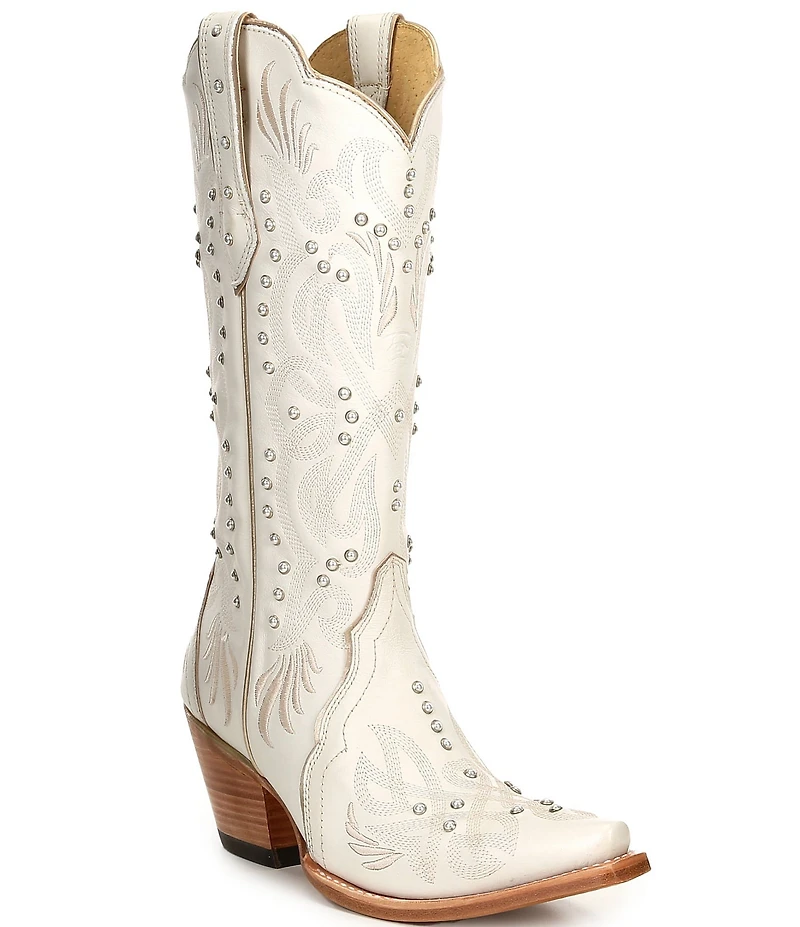 Ariat Women's Pearl Leather Studded Embellished Western Boots