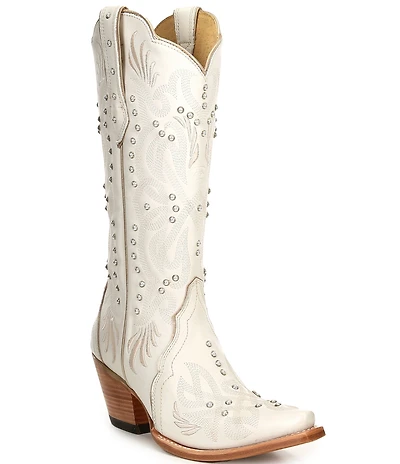 Ariat Women's Pearl Leather Studded Embellished Western Boots