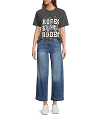 Ariat Perfect Rise Jazmine Wide Leg Crop Jeans