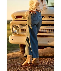 Ariat Perfect Rise Jazmine Wide Leg Crop Jeans