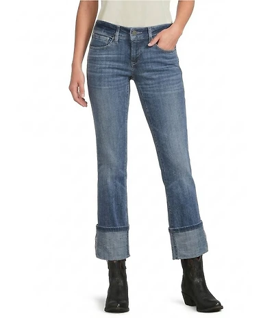 Ariat Perfect Rise Silvie Straight Leg Crop Jeans