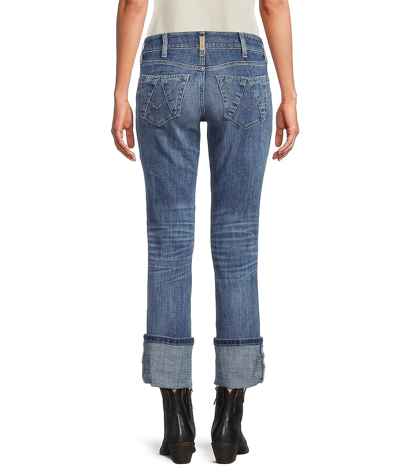Ariat Perfect Rise Silvie Straight Leg Crop Jeans
