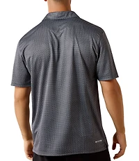 Ariat Pinwheel Geometric Printed Short Sleeve Polo Shirt