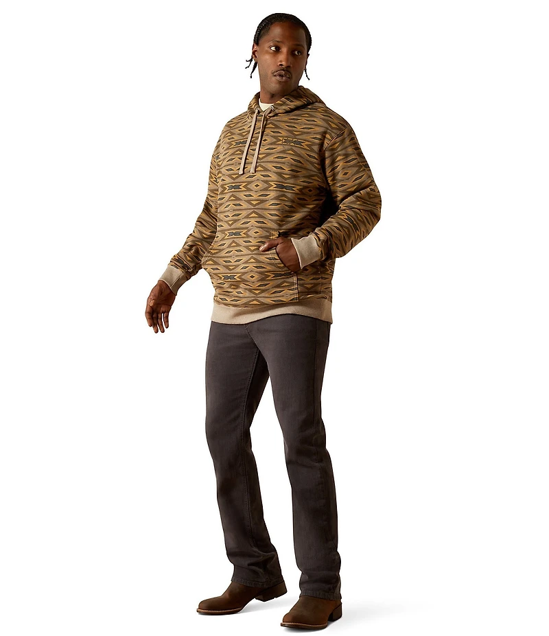 Ariat Printed Long Sleeve Fleece Hoodie