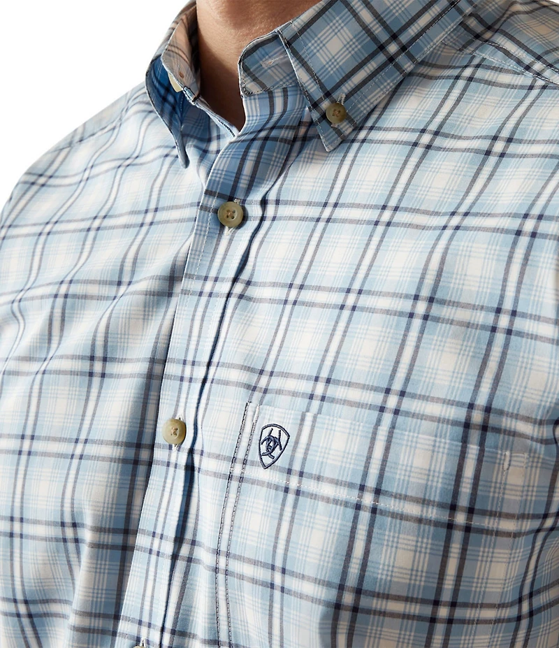 Ariat Pro Series Plaid Short Sleeve Woven Shirt