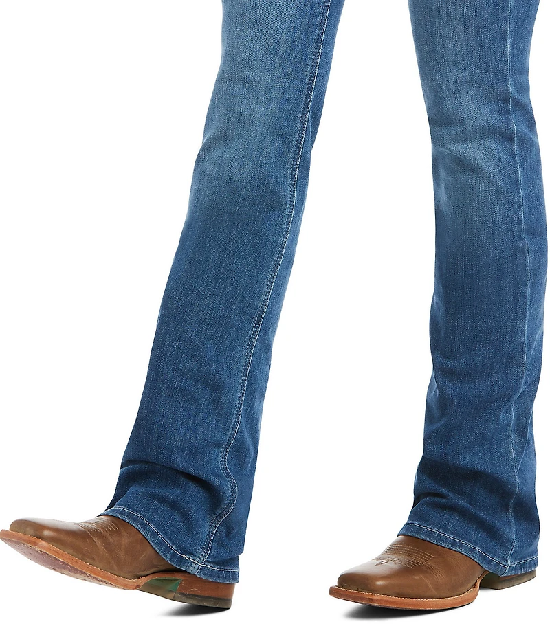 Ariat R.E.A.L Patricia Mid Rise Bootcut Repreve Cotton Blend Jeans