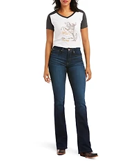 Ariat R.E.A.L. Mid Rise Stretch Denim Original Bootcut Jeans