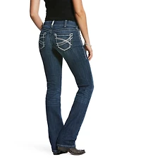 Ariat R.E.A.L. Mid Rise Stretch Ivy Stackable Straight Leg Jeans