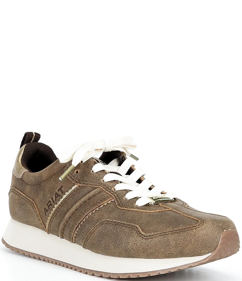 Ariat Ranch Runner Lace Up Suede Sneakers