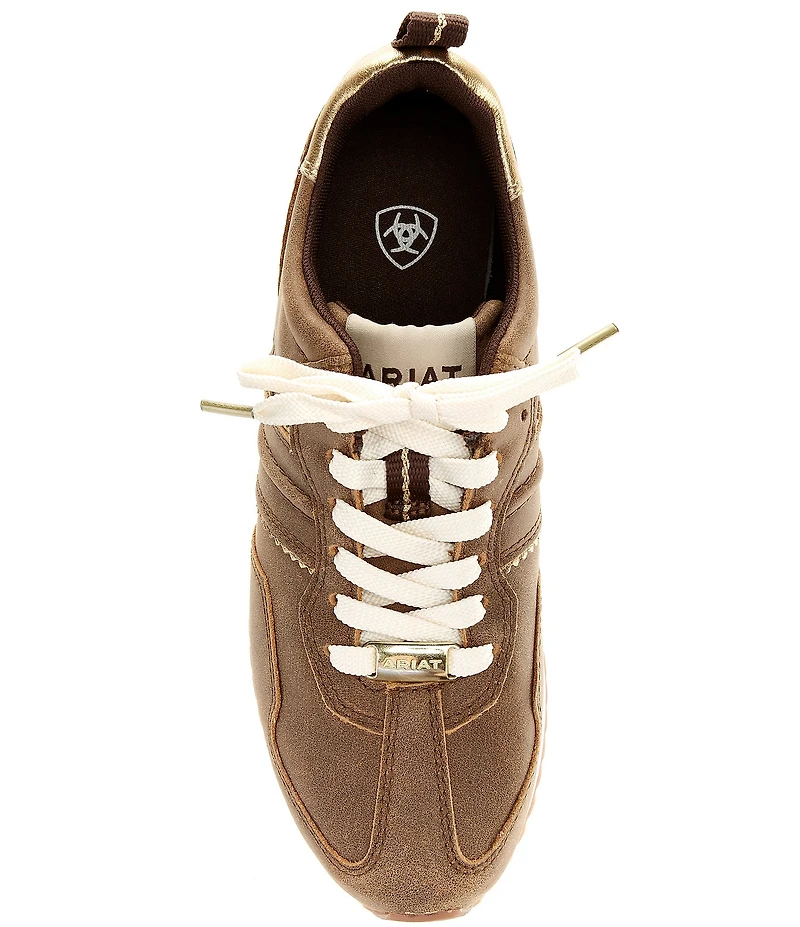 Ariat Ranch Runner Lace Up Suede Sneakers