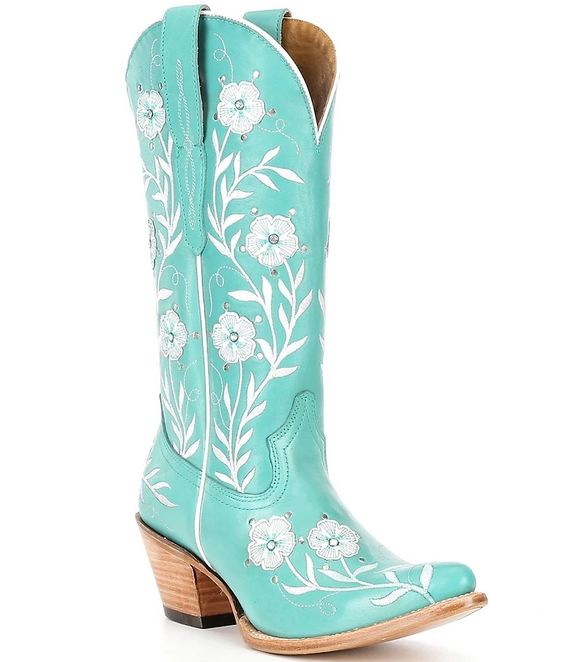 Ariat Women's Romance Floral Leather Tall Western Boots