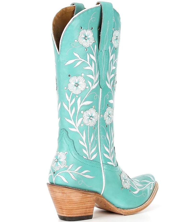 Ariat Women's Romance Floral Leather Tall Western Boots