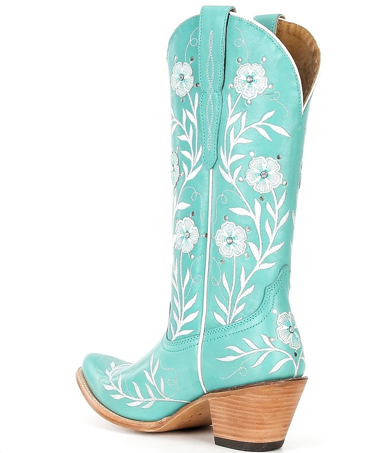 Ariat Women's Romance Floral Leather Tall Western Boots