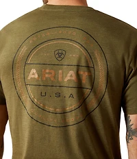 Ariat Ropers Seal Short Sleeve T-Shirt