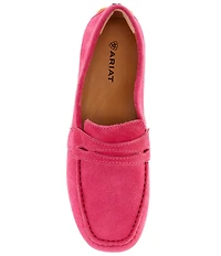 Ariat Women's Selene Suede Driving Penny Loafers