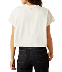 Ariat Sendero Yeehaw Crew Neck Short Sleeve Boxy Cropped Tee