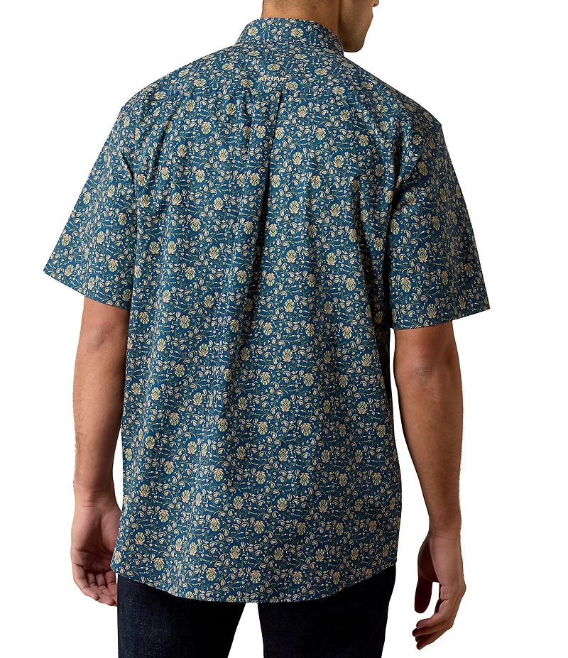 Ariat Sheppard Floral Classic Fit Short Sleeve Shirt