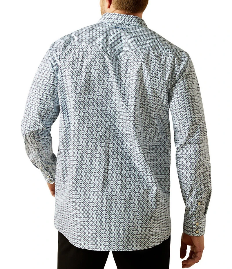 Ariat Sherwyn Classic Fit Long Sleeve Printed Woven Shirt