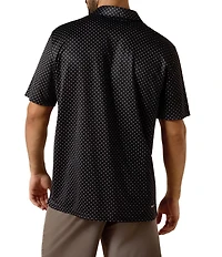 Ariat Short Sleeve Allover Print Polo