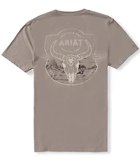 Ariat Short Sleeve Desert Badge Tradition Classic Fit T-Shirt