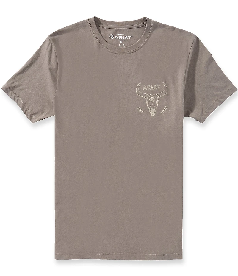 Ariat Short Sleeve Desert Badge Tradition Classic Fit T-Shirt