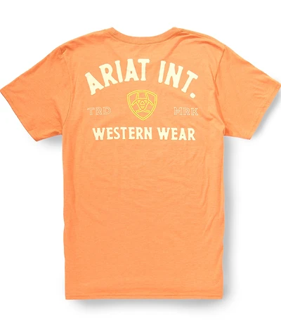 Ariat Short Sleeve Outline Shop T-Shirt