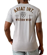 Ariat Short Sleeve Outline Shop T-Shirt