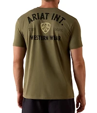 Ariat Short Sleeve Outline Shop T-Shirt