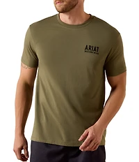 Ariat Short Sleeve Outline Shop T-Shirt