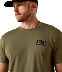 Ariat Short Sleeve Outline Shop T-Shirt