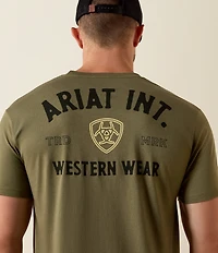 Ariat Short Sleeve Outline Shop T-Shirt