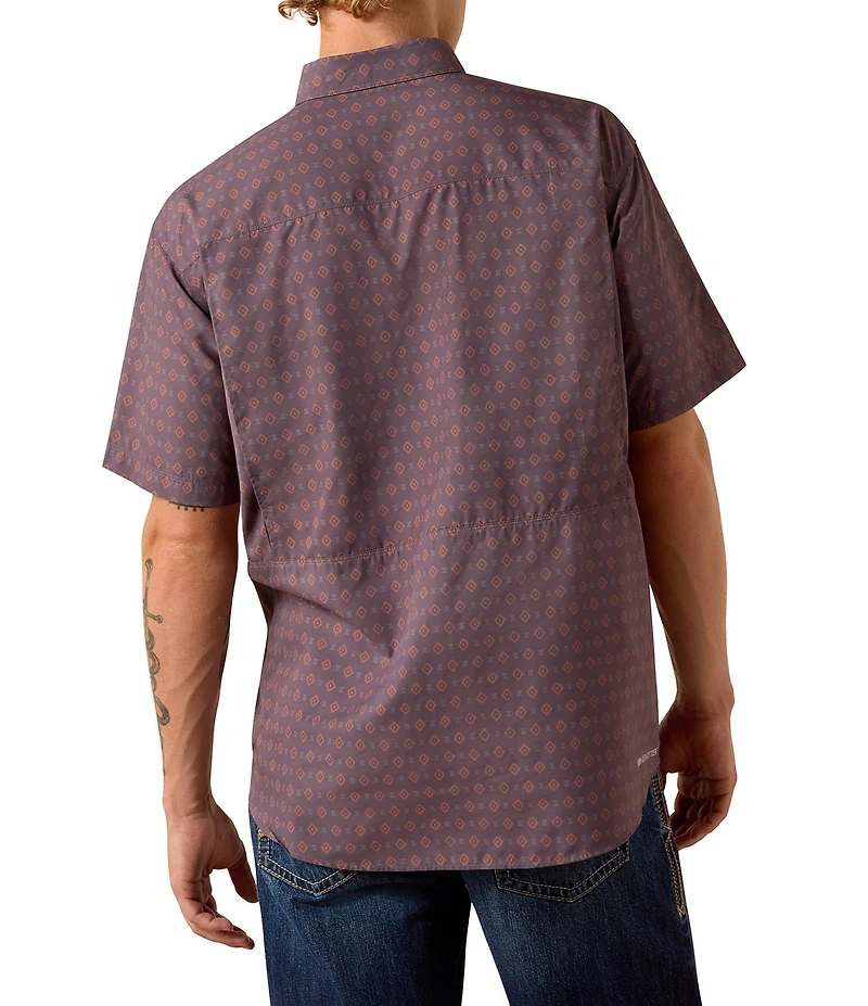 Ariat Short Sleeve Printed VentTEK™ Outbound Classic Fit Shirt