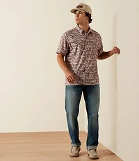 Ariat Short Sleeve Printed VentTEK™ Western York Shirt
