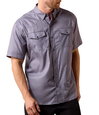 Ariat Short Sleeve Printed Western VentTEK Shirt