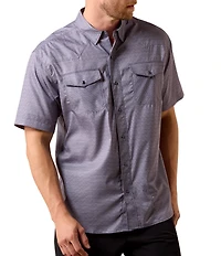 Ariat Short Sleeve Printed Western VentTEK Shirt