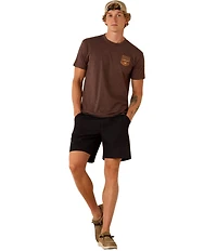 Ariat Short Sleeve Stripe Patriotic Badge T-Shirt