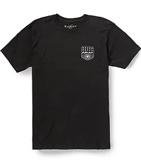 Ariat Short Sleeve Stripe Patriotic Badge T-Shirt