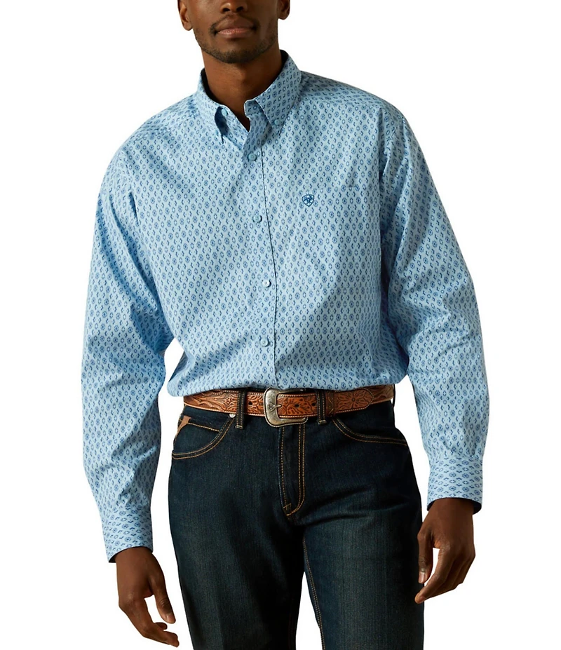 Ariat Skylar Classic Fit Long Sleeve Printed Woven Shirt