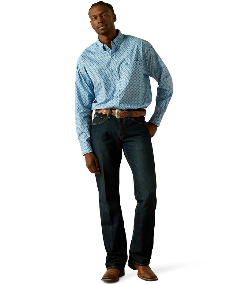 Ariat Skylar Classic Fit Long Sleeve Printed Woven Shirt