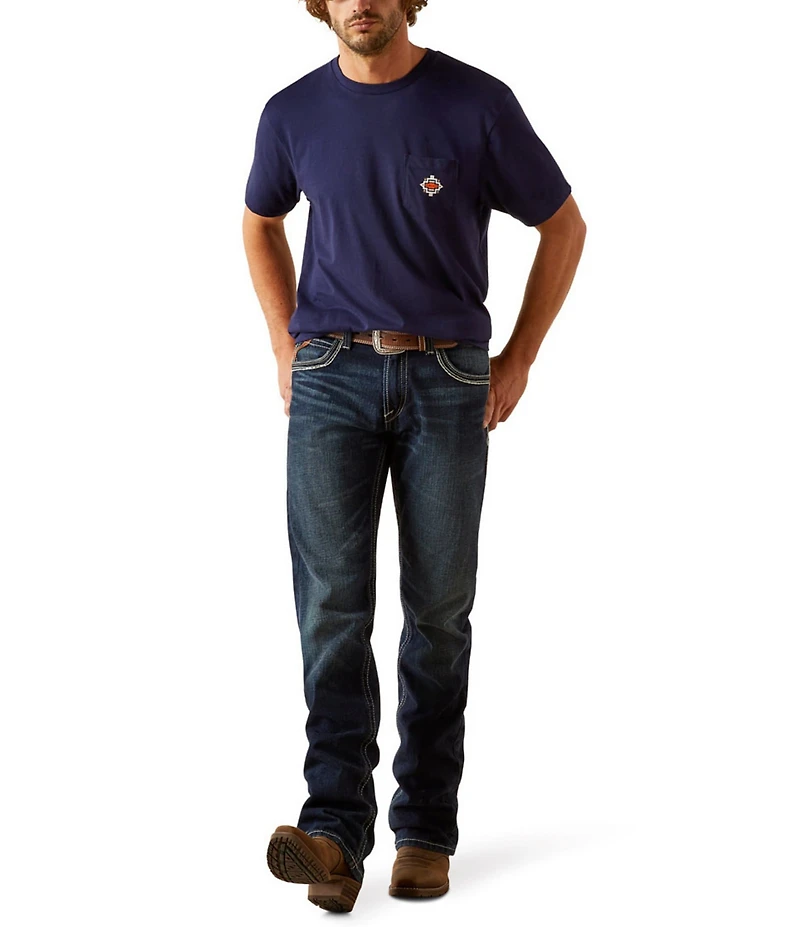 Ariat Southwestern Pocket Short Sleeve Graphic T-Shirt