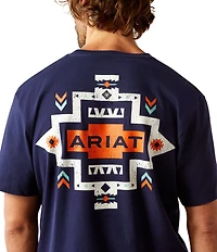 Ariat Southwestern Pocket Short Sleeve Graphic T-Shirt