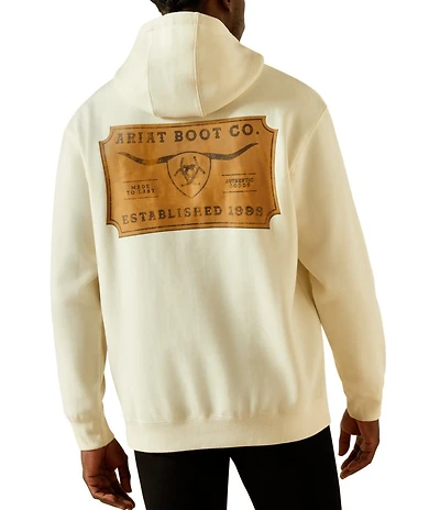 Ariat Steerhead Logo Long Sleeve Fleece Hoodie